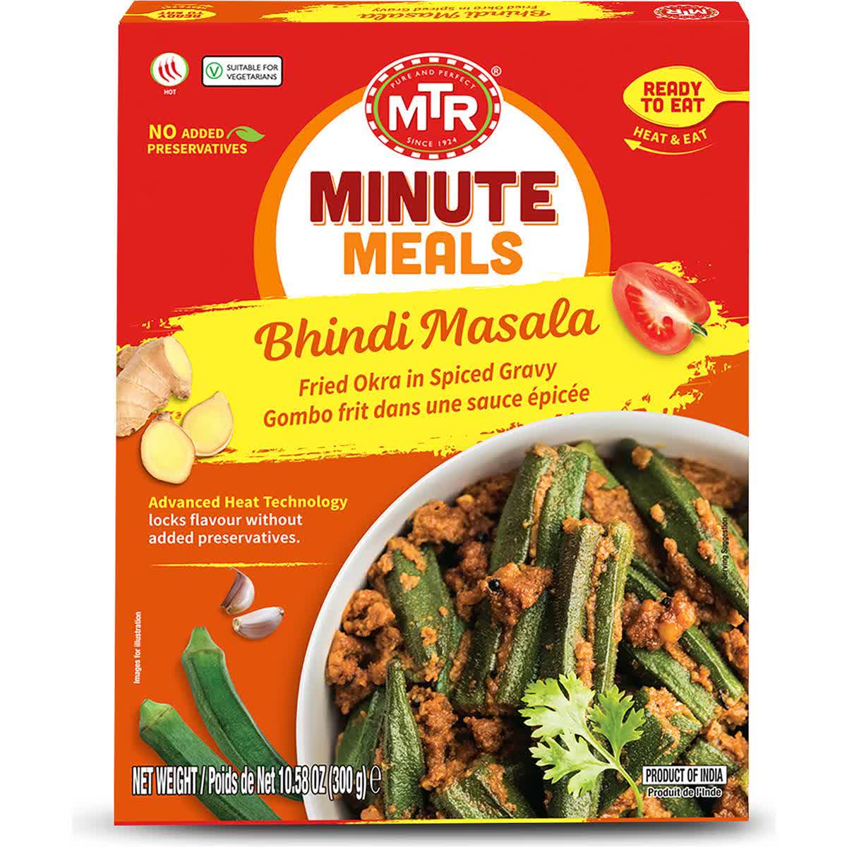 MTR Ready To Eat Bhindi Masala - A2Z Cash N Carry
