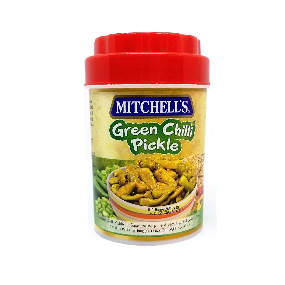Mitchell's - Green Chilli Pickle - 400g