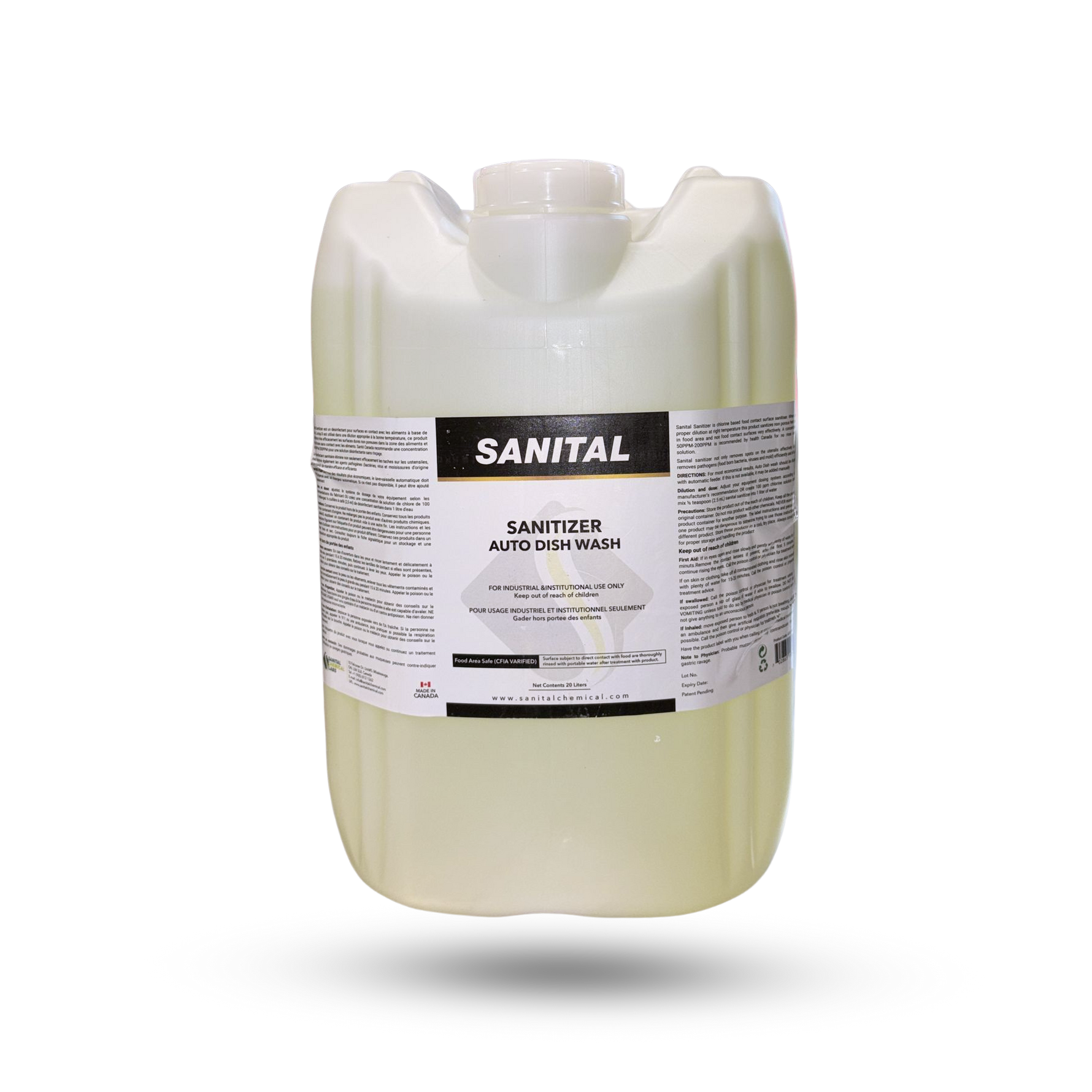 Sanital - Sanitizer Destainer - Pail
