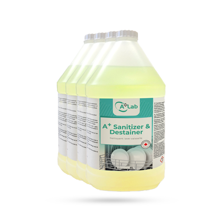 APlus Sanitizer And Destainer 4L - A2Z Cash N Carry