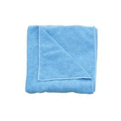 Microfiber Cloth 16X16 - Blue - 8/Cs