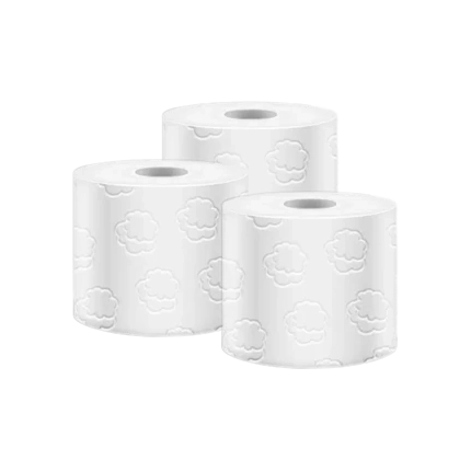 GoGo - Bathroom Roll Towel - 24Ct