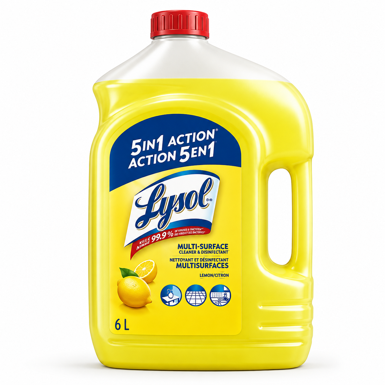 Lysol - All Purpose Cleaner Lemon - 6L