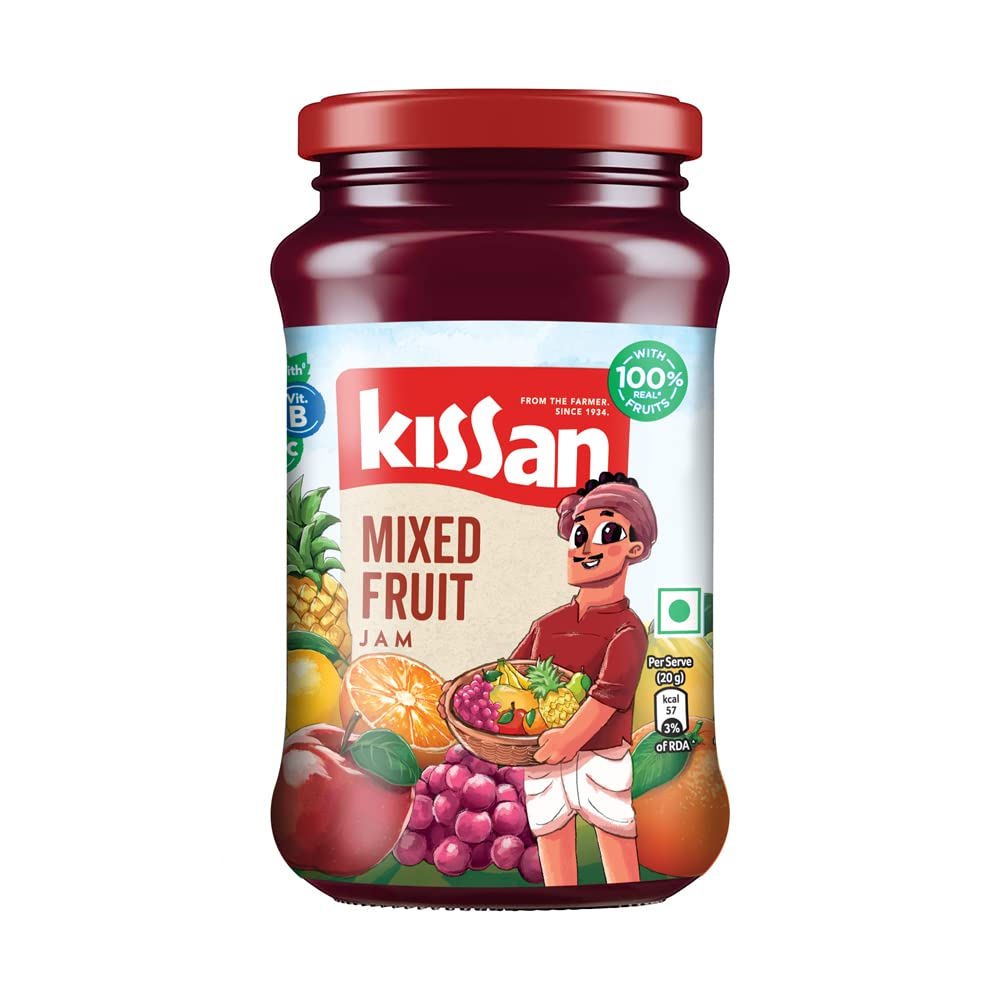 Kissan Mixed Fruit Jam 500g - A2Z Cash N Carry