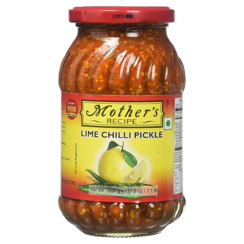Mothers Lime & Chilli Pickle 500g - A2Z Cash N Carry