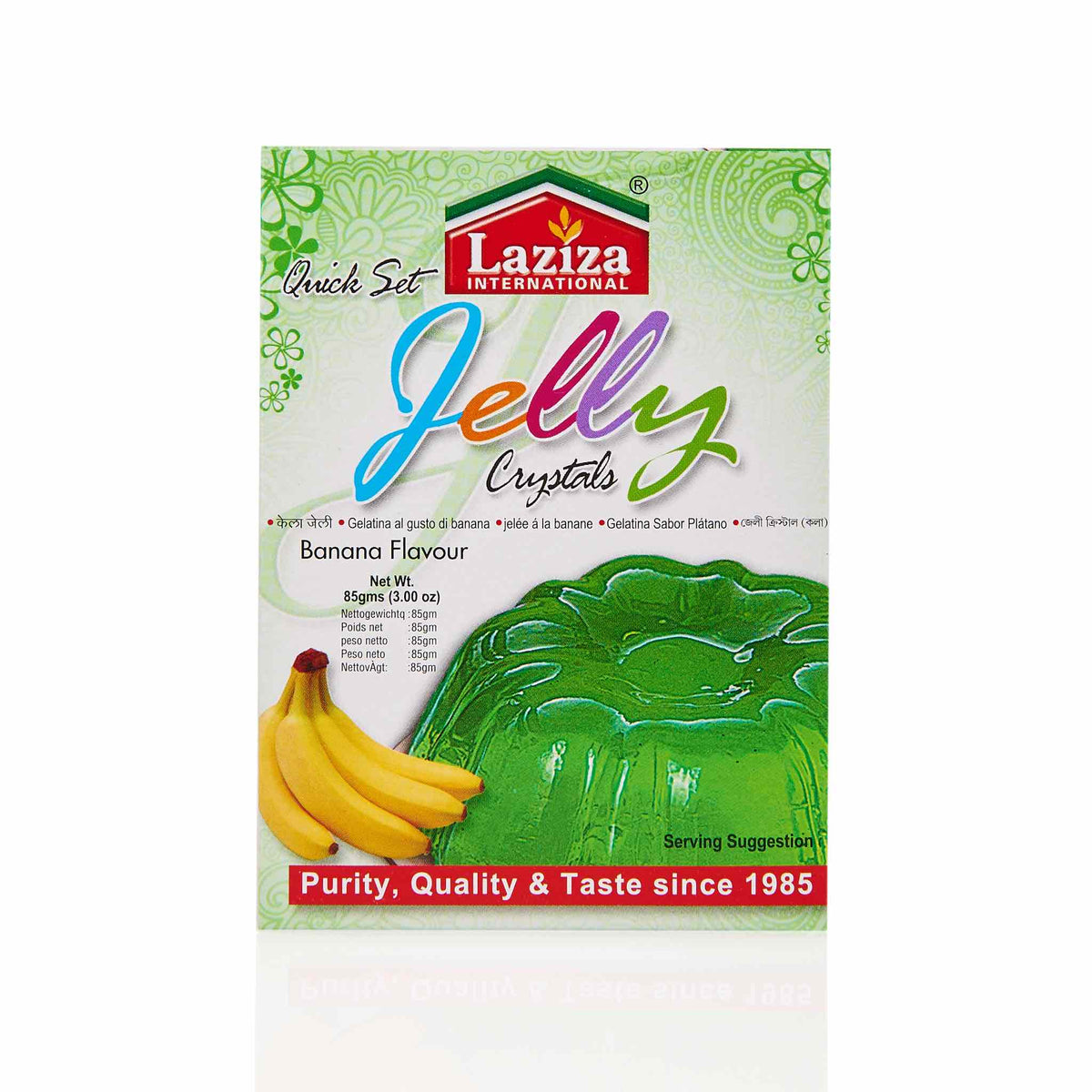 Laziza Crystal Jelly Banana 85g - A2Z Cash N Carry