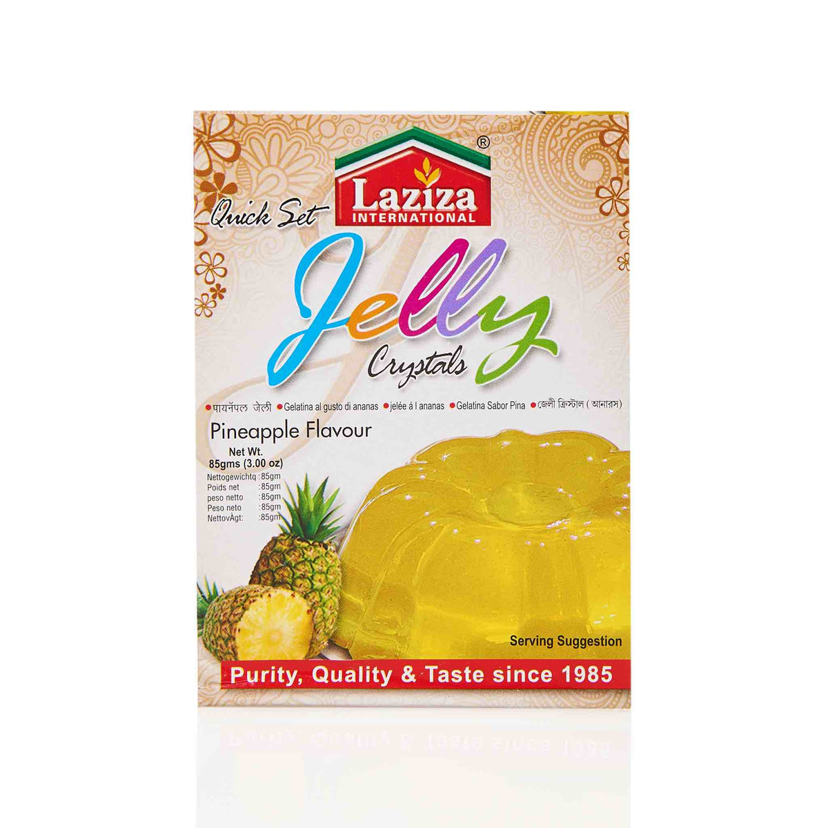 Laziza Crystal Jelly Pineapple 85g - A2Z Cash N Carry