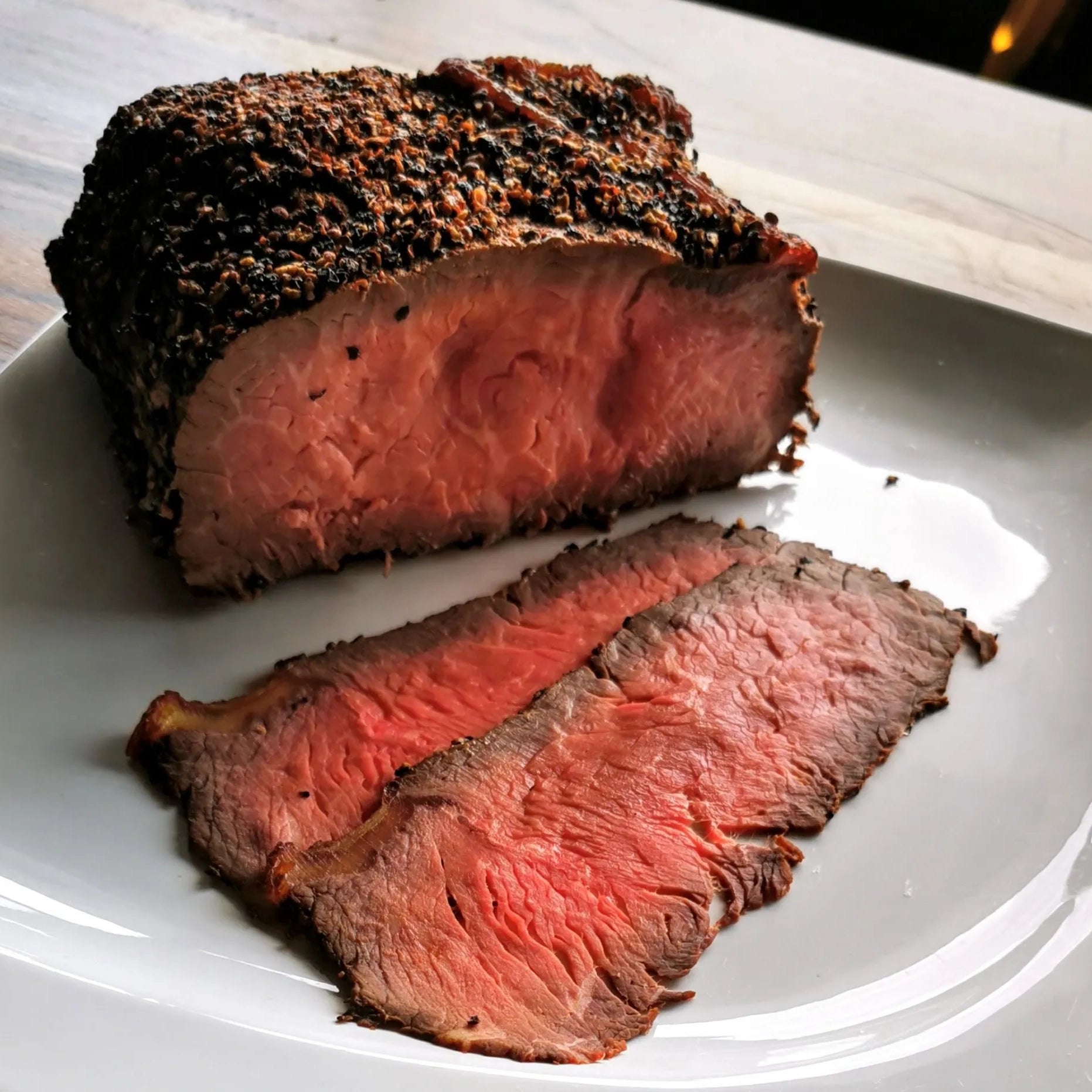 Erie Meats - Cooked Roast Beef/ Reg CUT 1/2 - 92008