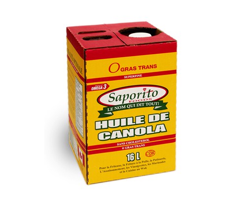 Saporito - Canola Oil Box