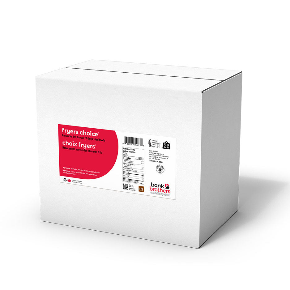 Bank Brothers - Fryers Choice Shortening Cube - 20Kg