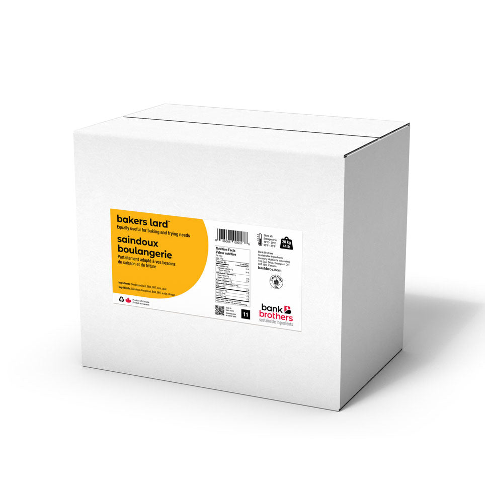 Bank Brothers - Bakers Lard Cube - 20Kg