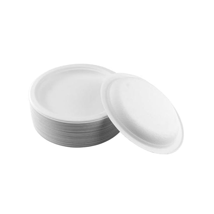 EcoGreen - 9" Bagasse Paper Plate