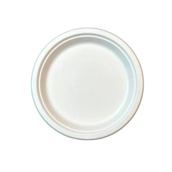 Green Ville - 10" Bagasse Paper Plate - 1 Comp