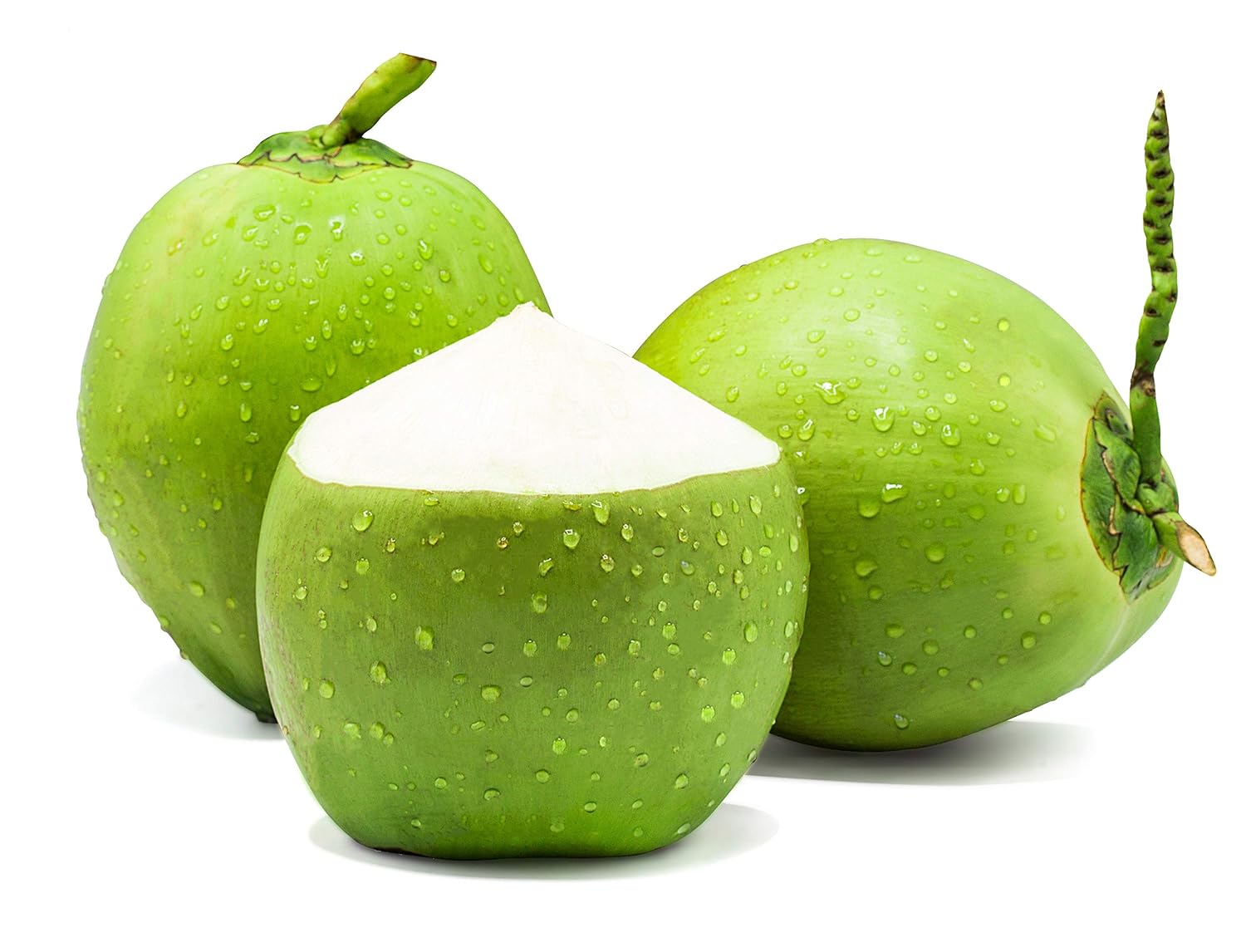 Fresh - Green Coconut w/ Water - 10Ct