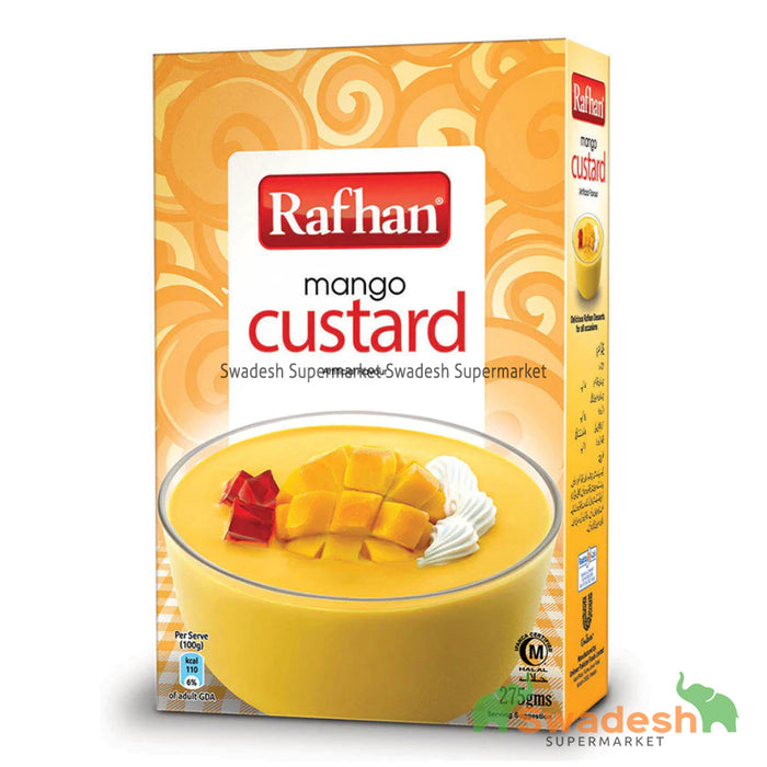 Rafhan Custard Powder Mango 275g - A2Z Cash N Carry