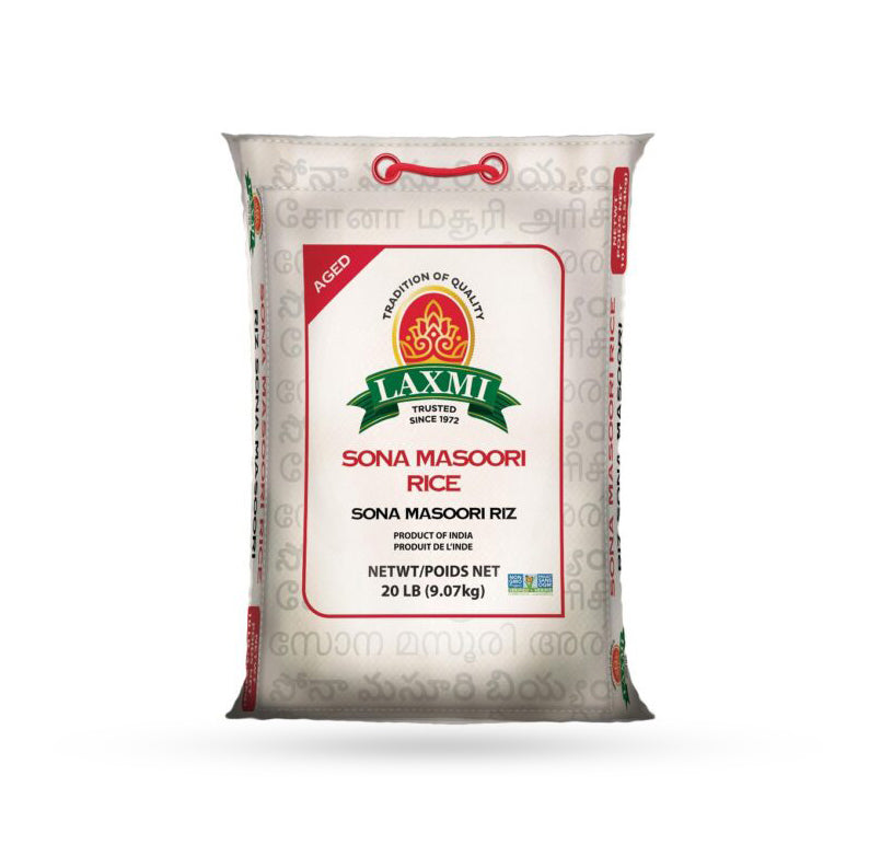 Laxmi - Sona Masoori Rice - 20Lb