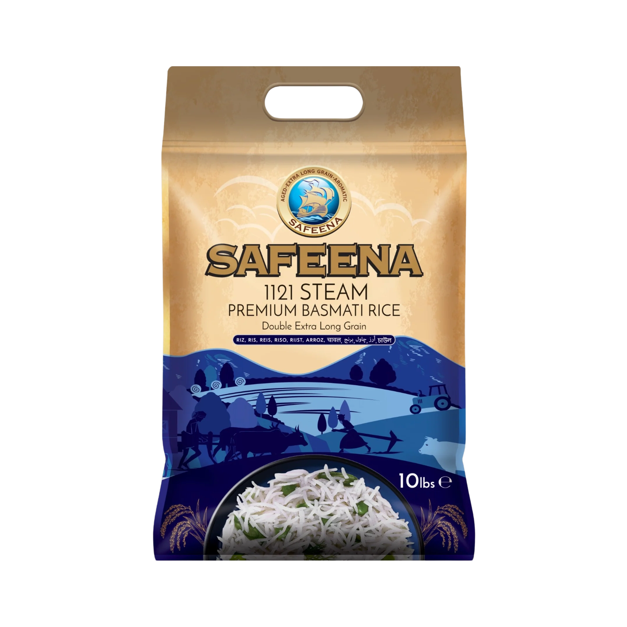 Safeena - 1121 Premium Basmati Rice - 10Lb