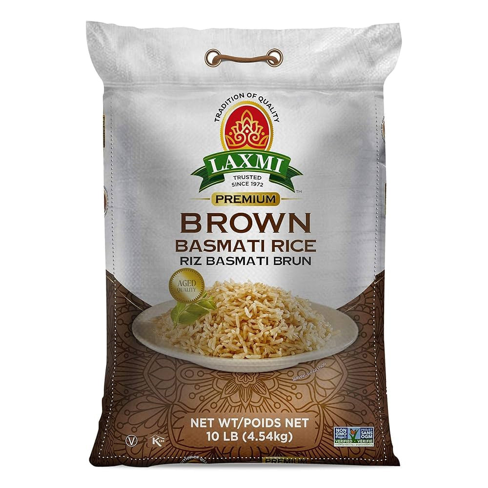 Laxmi - Brown Basmati Rice - 10Lb
