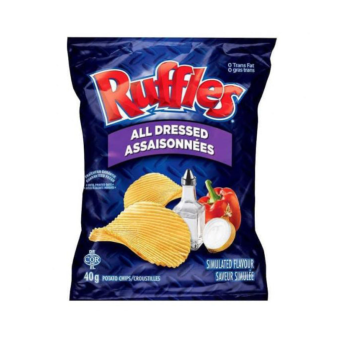 Ruffles - Chips - All Dressing - 40g