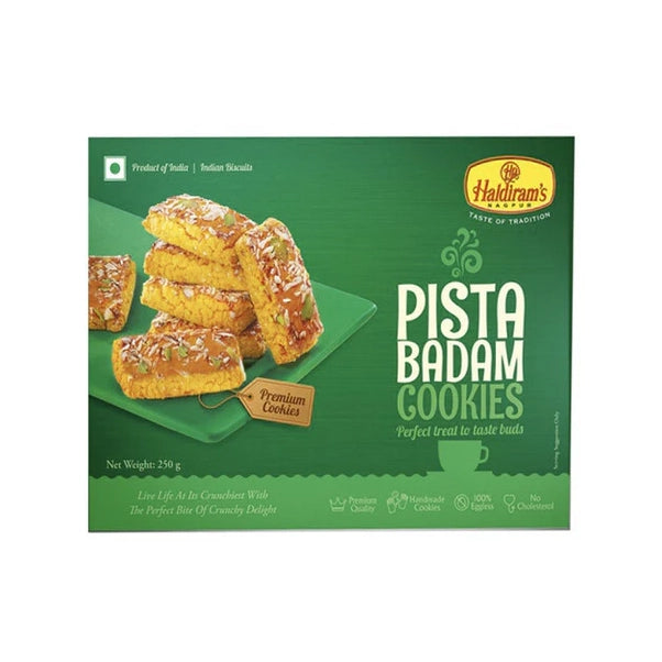 Haldiram's - Pista Badam Cookies - 250g