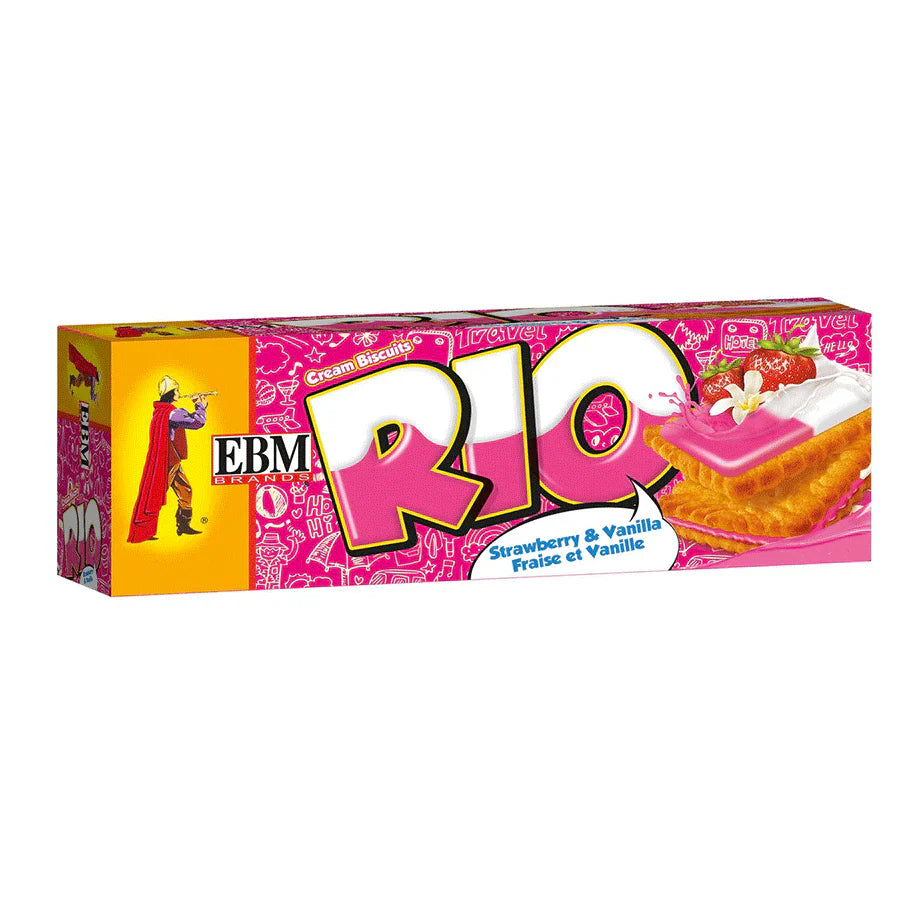EBM - Rio Strawberry Biscuits - 105g
