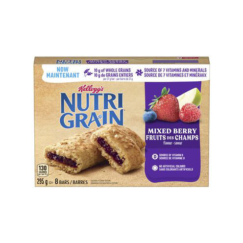 Nutrigrain - Mixed Berry Bars - 295g