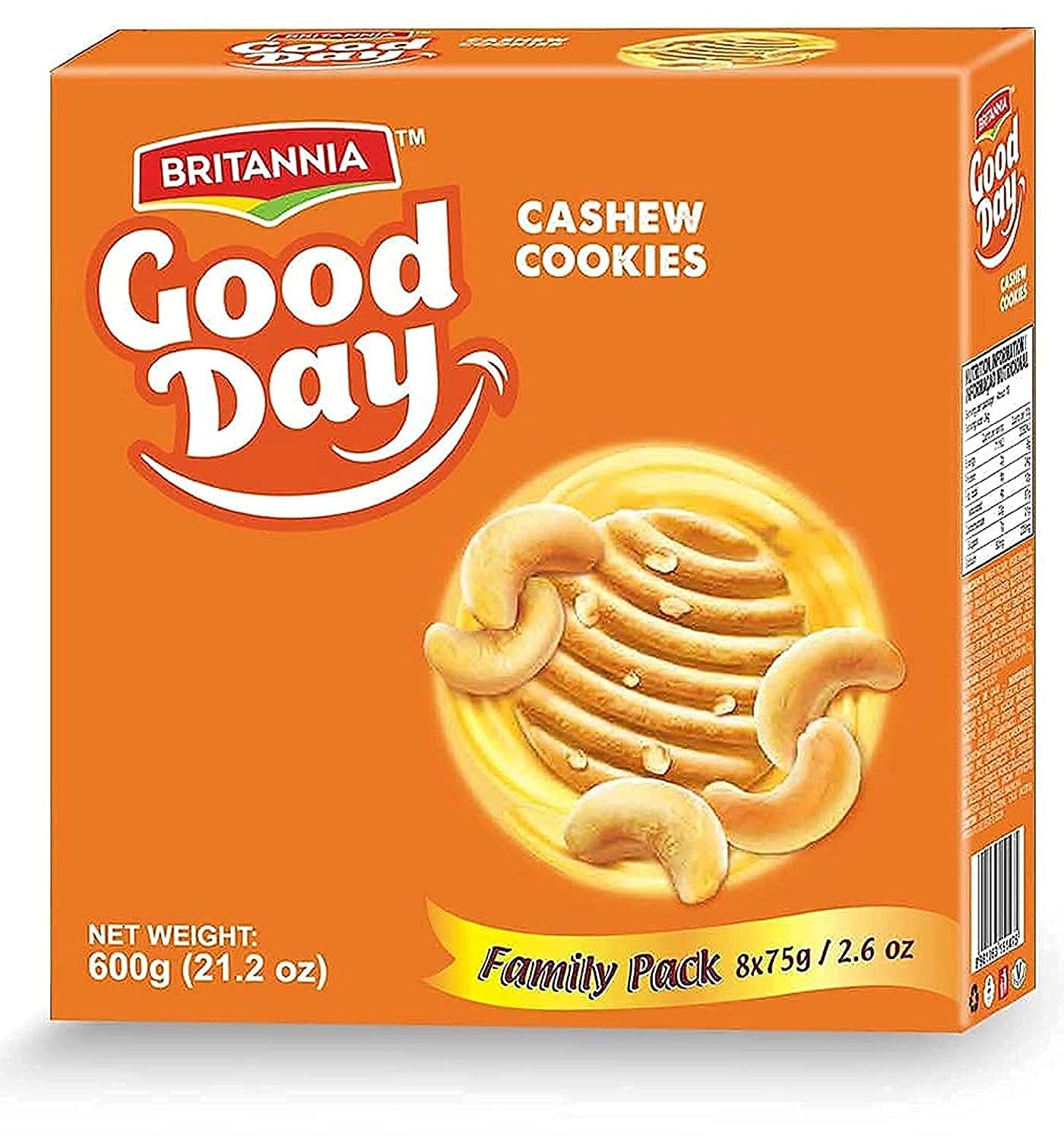 Britannia - Goodday Cashew Cookies - Family Pack 600g - A2Z Cash N Carry