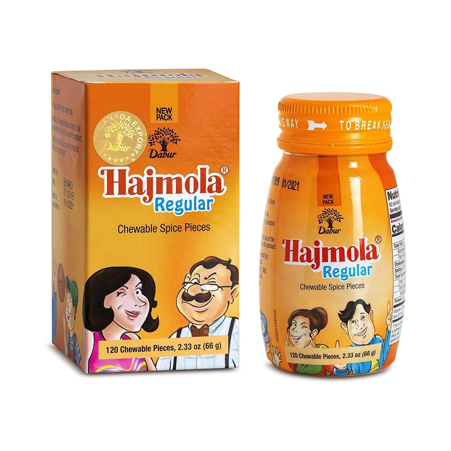 Hajmola - Regular - 120Ct