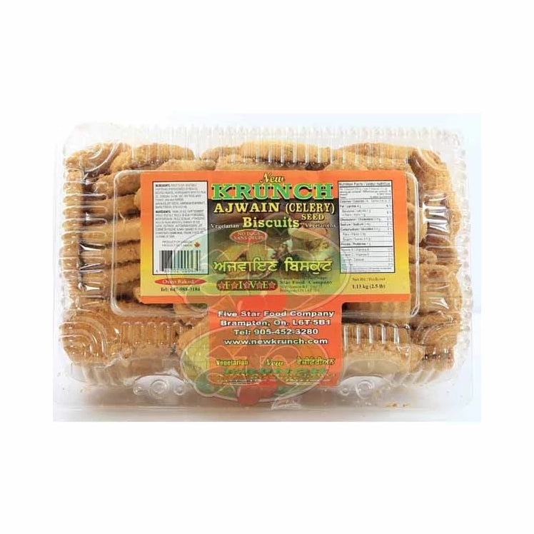New Krunch - Ajwain Cookies - 1Kg