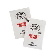 Sauce Craft - Salt Portions - 6000Ct