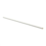 Hy Stix Straw Super Jumbo 7.75" White Paper Wrapped STRE-JB-775WT-PW