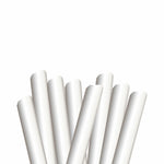 Ecogreen - 8" Jumbo Paper Straws - Wrapped - 200Ct