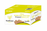 Ecogreen - 10" Bubble Paper Straws - Wrapped - Kraft - 100Ct - A2Z Cash N Carry