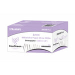 Ecogreen - 8" Milkshake Paper Straws - Unwrapped - 200Ct