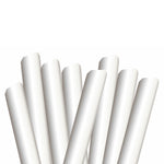 Ecogreen - 8" Milkshake Paper Straws - Unwrapped - 200Ct