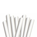 Ecogreen - 6" Cocktail Paper Straws - 8mm - Unwrapped - 200Ct