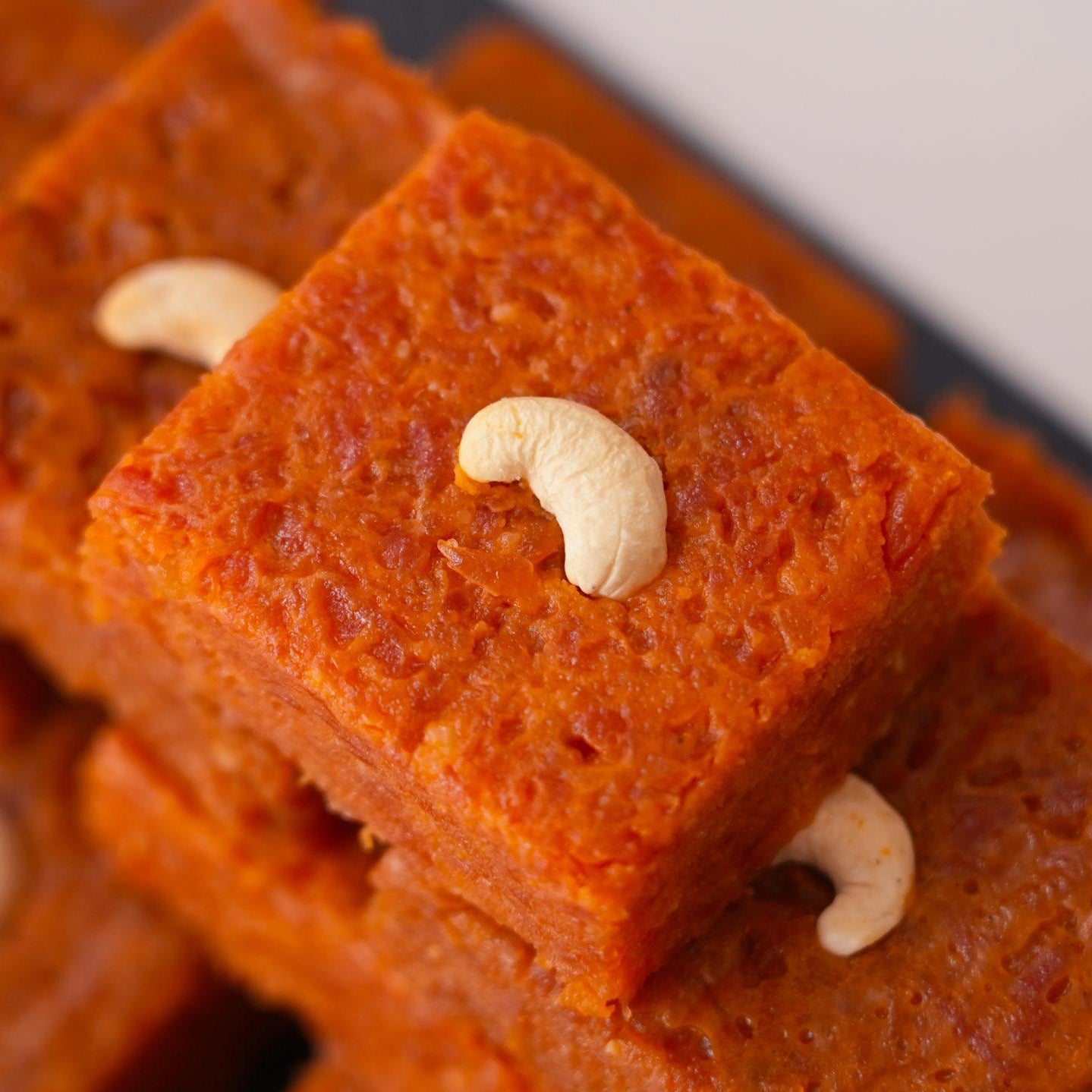 Saffron - Gajrella Barfi Plain