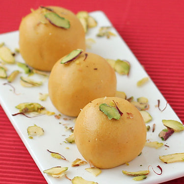 Saffron - Besan Ladoo