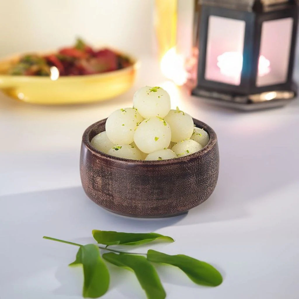 Saffron - Angoori Rasgulla White