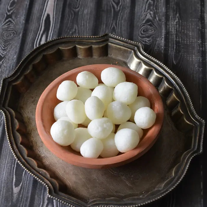Saffron - Angoori Rasgulla White