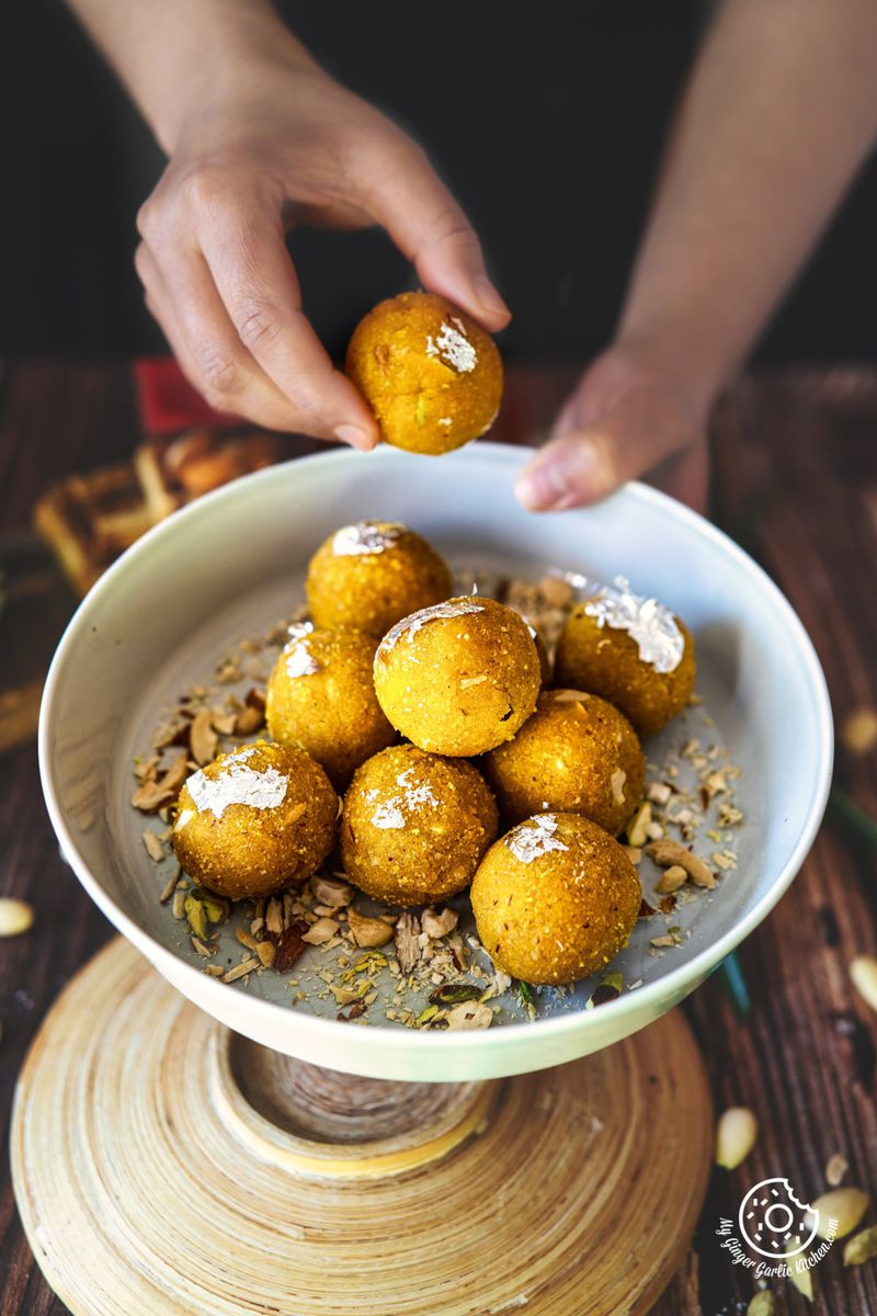 Saffron Yellow Petha Ladoo - A2Z Cash N Carry