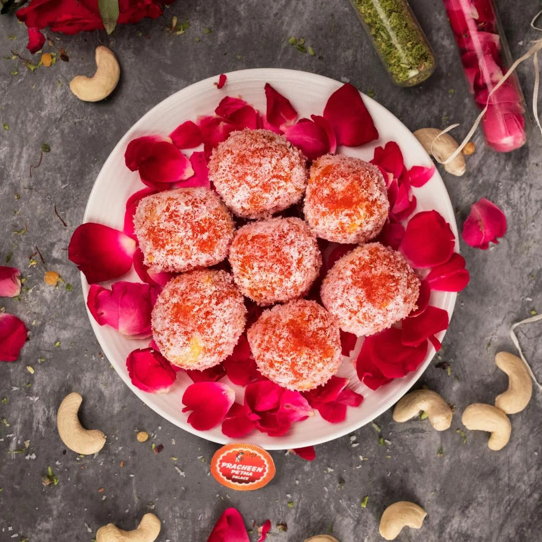 Saffron - Red Petha Ladoo