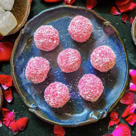 Saffron - Pink Petha Ladoo