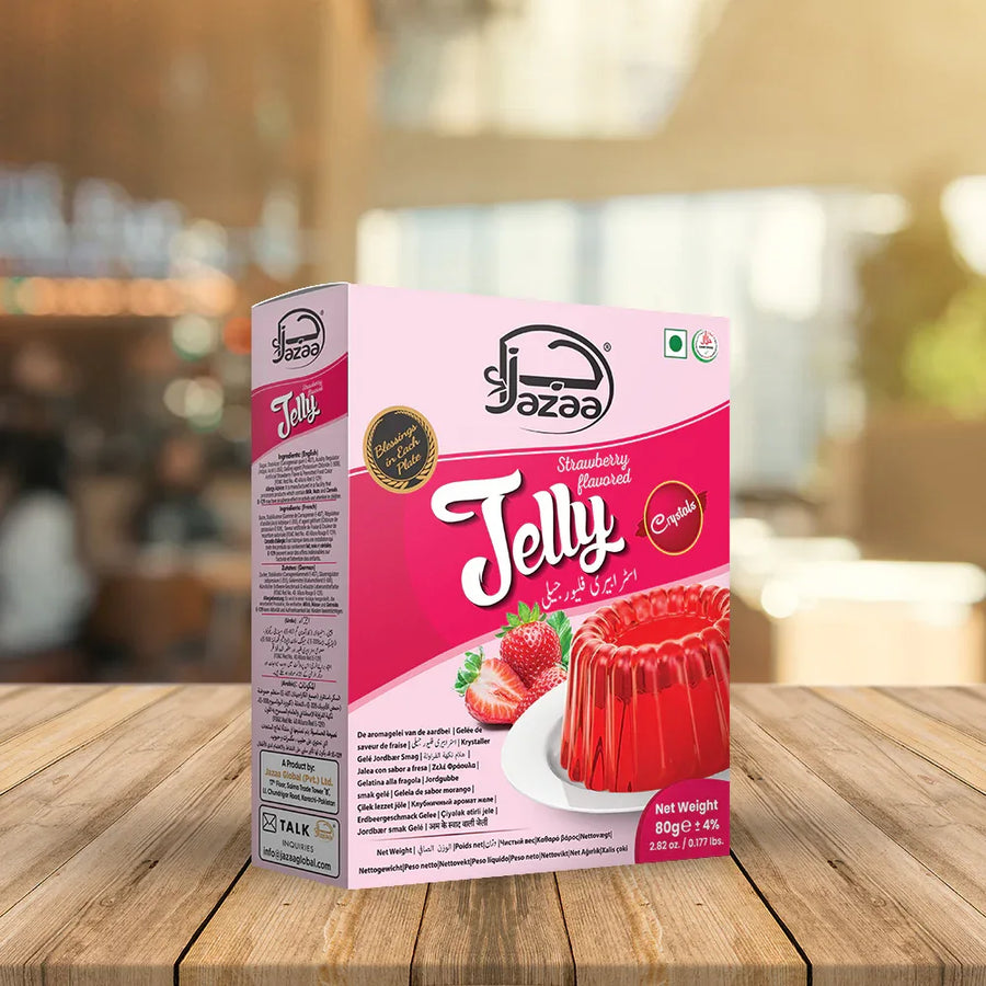 Jazaa Jelly Strawberry 80g - A2Z Cash N Carry