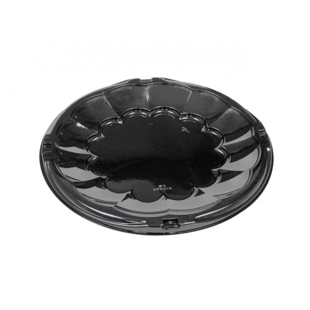 Pactiv - Dome Black Catering Tray - 12"