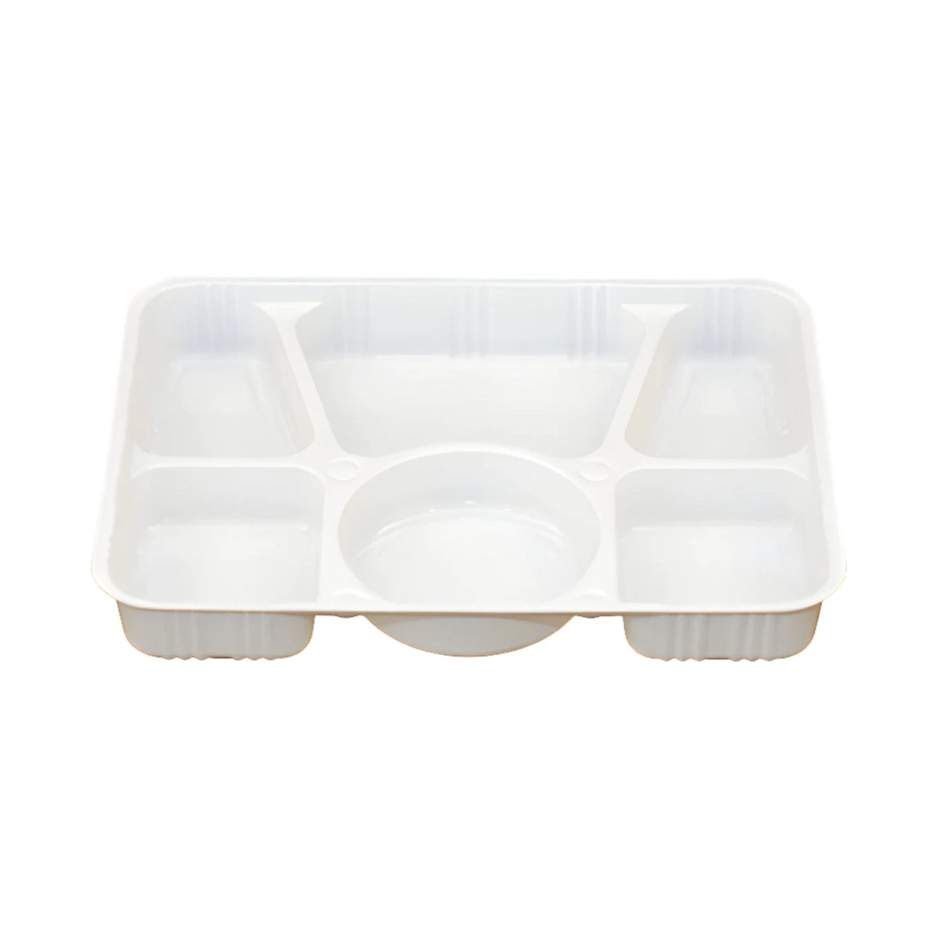 Vespa - VEL029 - Plastic Plate - 6 Comp - White