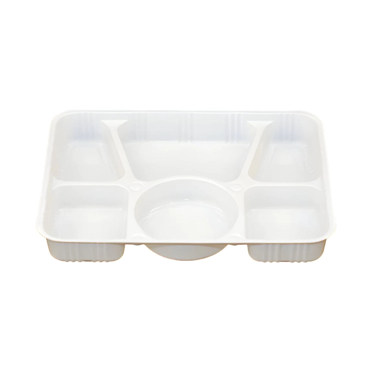 Vespa - VEL029 - Plastic Plate - 6 Comp - White