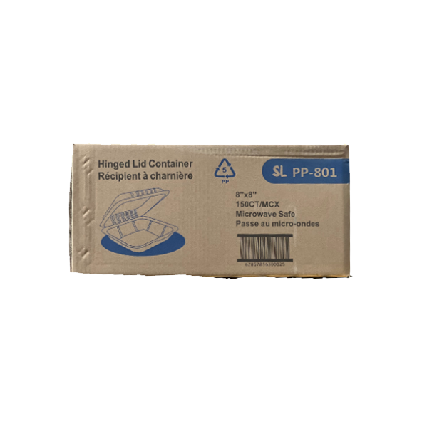 SLPP - 8X8X3 - Single Compartment Container