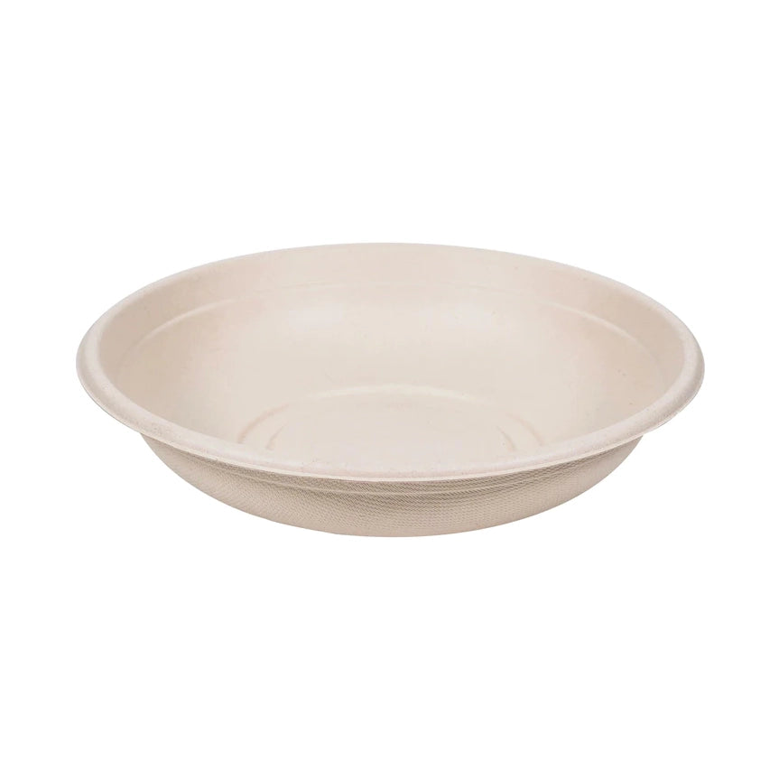 Ecomates - 32oz Round Natural Pulp Bowl
