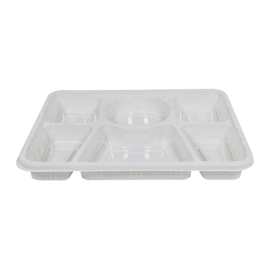 EcoCraze - Cornstarch Takeout Tray(Thali) - 6 Comp